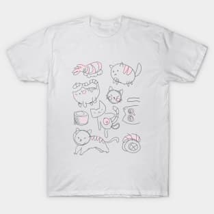 Bad Cat Doodles T-Shirt